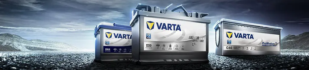 Et billed med Varta batterier